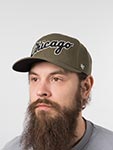 Бейсболка 47 BRAND арт. B-CHLDP06WBP-SW Chicago White Sox MLB (оливковый)